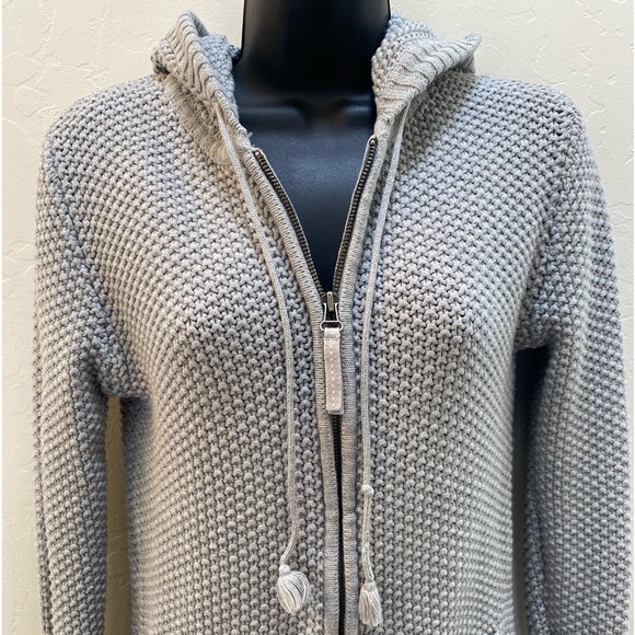 Old Navy Sweater Hoodie Gray Size M - Picture 4 of 13